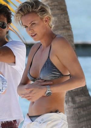 Charlize Theron Bikini Photoshoot In Miami Gotceleb