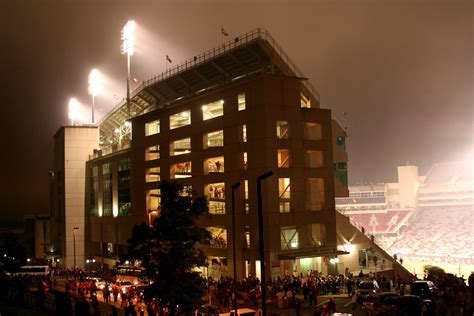 The East Side Of Razorback Stadium Thomaswolfesghost Flickr