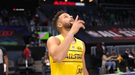 Steph Curry 1st Round 2021 Nba 3 Point Contest Youtube