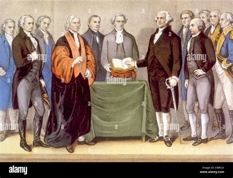 George Washingtons Presidential Inauguration In New York