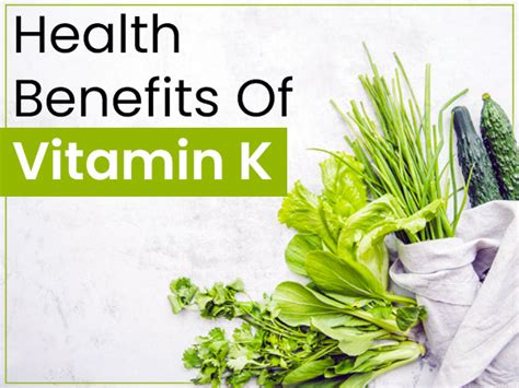 Types And Health Benefits Of Vitamin K