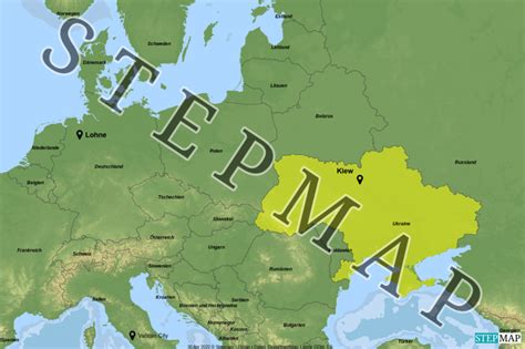 Stepmap Ukraine Landkarte F R Europa