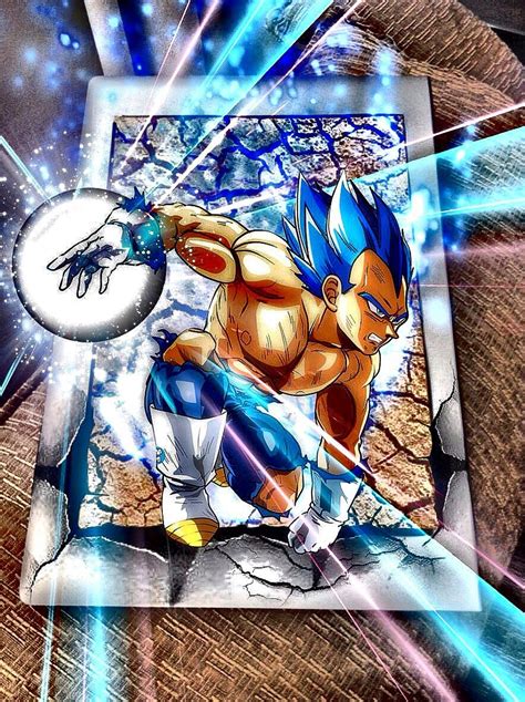 Like you said, that form is the result of him mastering his strength in a different way than goku. Vegeta Super Saiyajin Blue Evolution | Dragones, Dibujos y ...