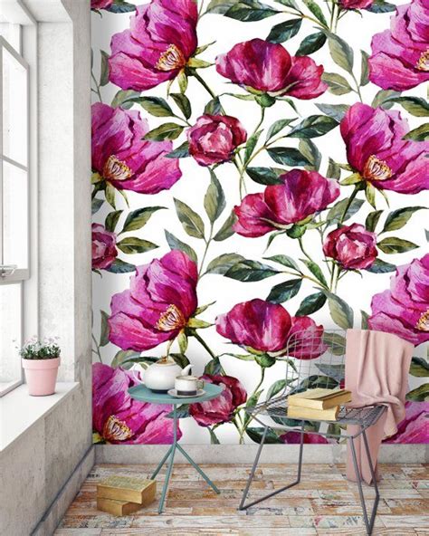 Removable Wallpaper Mural Peel And Stick Self Adhesive Wallpaper Etsy