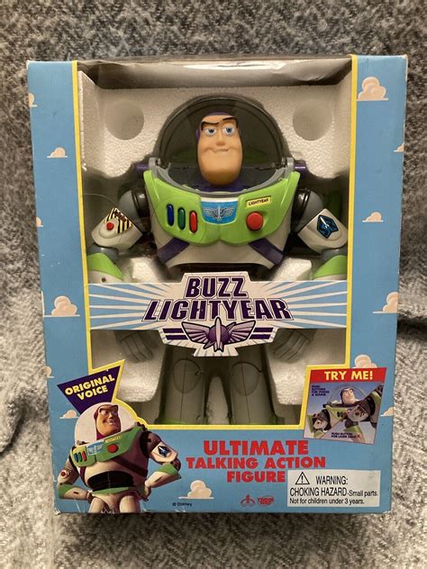 Original 1996 Buzz Lightyear 12 Inch Talking Action Figure Disney Pixar 887734007778 Ebay