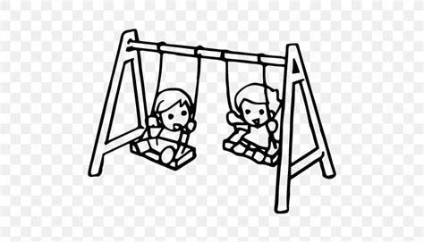 Playground Swings Coloring Pages Sketch Coloring Page