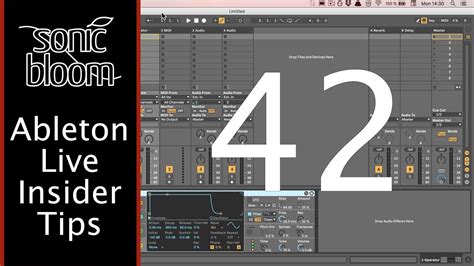 Ableton Live Insider Tips Use Operator To Create And Export Oscillator
