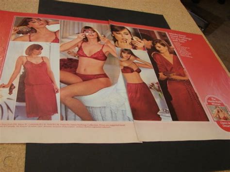 1980s Lingerie 2pg Ad Maidenform Bra Panty Slip Cami 51822651