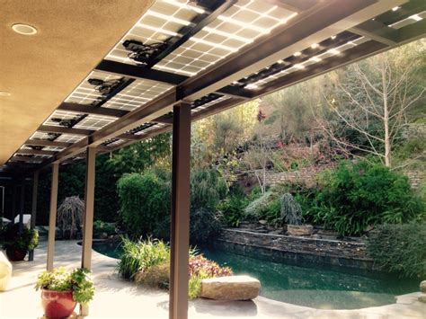 California Residential Awning Architectural Solar Project Lumos Solar