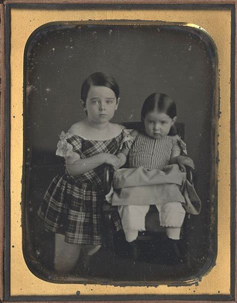 Brother And Sister 12 Plate Daguerreotype By Langenheim
