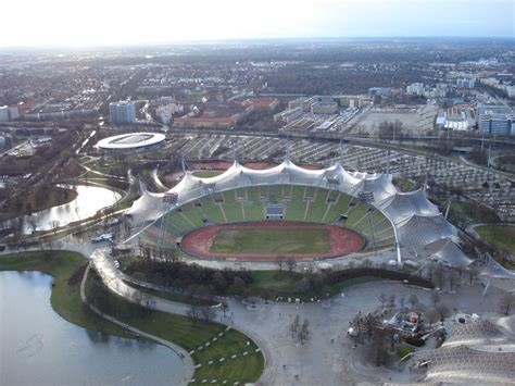 With an original capacity of 80,000, the stadium also. Olympia Stadion München | Stadion münchen, Olympiastadion ...