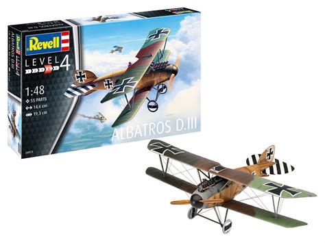 Revell 148 Scale Albatros Diii 04973 Somerset Models