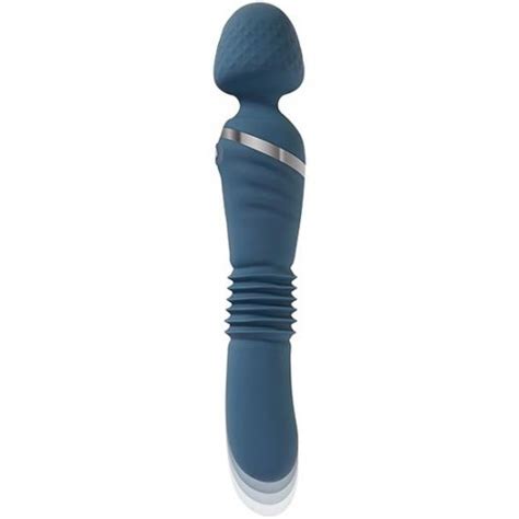 Adam And Eve The Dual End Thrusting Wand Aqua Sex Toys And Adult