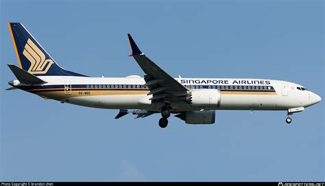 9v Mbe Singapore Airlines Boeing 737 8 Max Photo By Brandon Chen Id