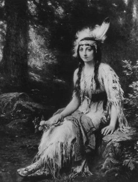 Pocahontas Rare Image On Beautiful 8x10 Glossy Photo Native American