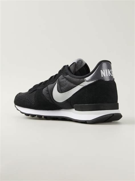 Nike Internationalist Leather Sneakers In Black For Men Lyst