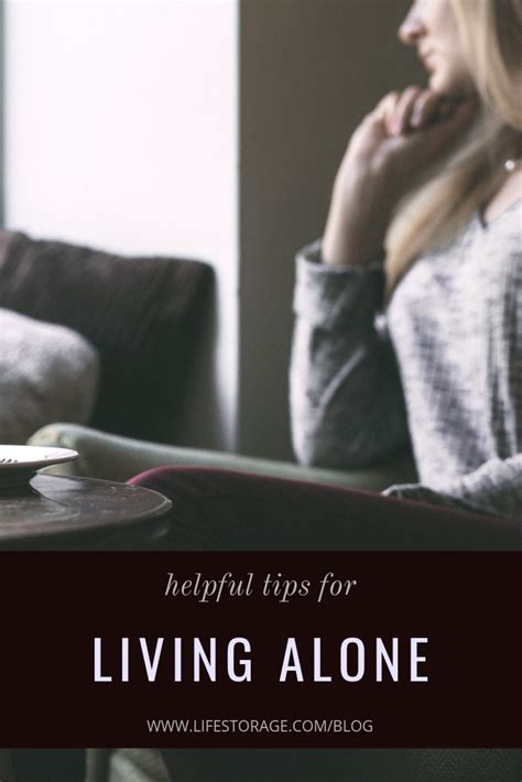 Helpful Tips For Living Alone For The First Time Living Alone Tips