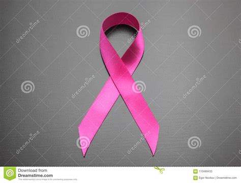 Pink Satin Breast Cancer Awareness Ribbon Stock Image Image Of Ribbon