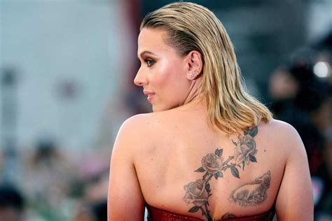 Scarlett Johanssons Tattoos 2021 Celebrity Ink Guide