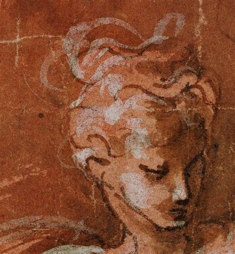 Detail From Venus Disarming Cupid Parmigianino 1524 1530