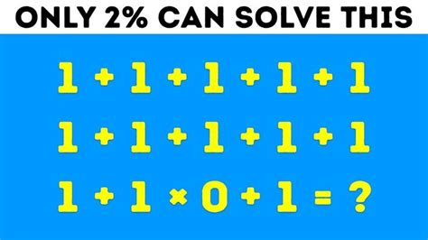 9 Math Riddles Thatll Stump Even Your Smartest Friends Youtube