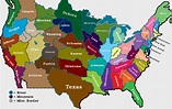 Borders of the United States - Vivid Maps
