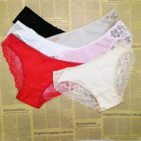 Sexy Pant Gauze Underwear Lace Perspective Women Sexy Lingerie Women Lace Pants Exposed Female G