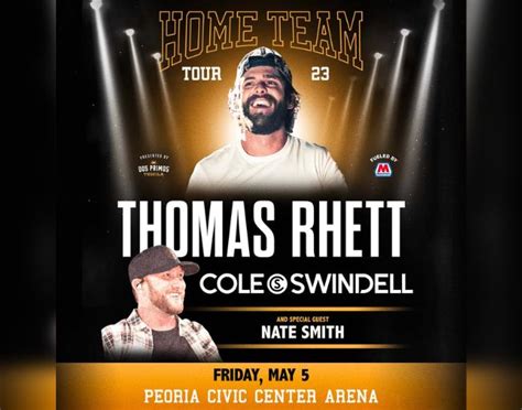 Thomas Rhett Home Team Tour Comes To Peoria Civic Center B104 Wbwn Fm