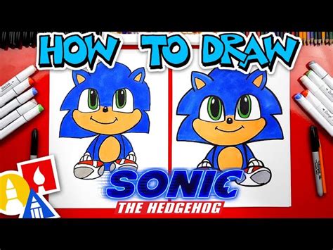 How To Draw Baby Sonic From Sonic The Hedgehog Movie Stayhome And