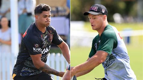 Nrl 2020 Kalyn Ponga Vs Latrell Mitchell Indigenous All Stars Vs