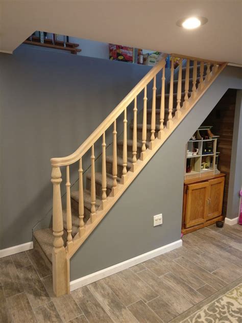 Since i wanted the new posts white, i knew the mdf would be the. Portfolio - DKP Wood Railings & Stairs