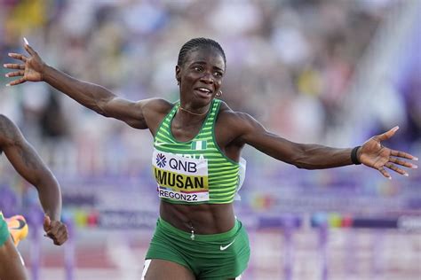 Amusan Wins Gold At Commonwealth Games Sets New Record African Examiner