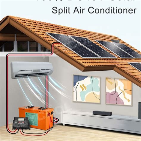 100 48v Dc Off Grid Solar Air Conditioner Home