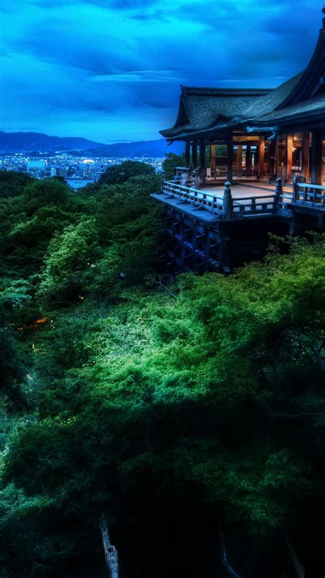Kyoto Japan Night View 4k Wallpaper Best Wallpapers