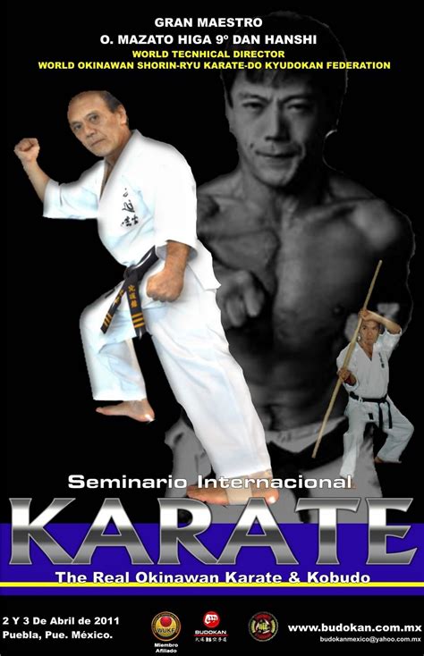 Master Oscar Higa Karate Do Kyudokan Karate Do Seminar In Mexico 2 3