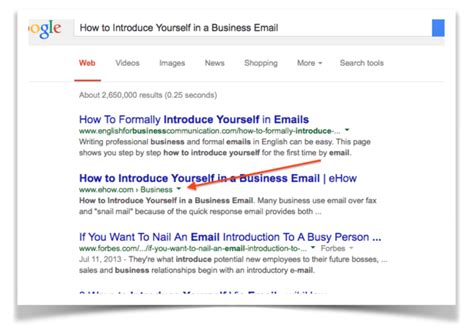 Introducing yourself in an email is hard, but it's a good way to grow your network when you're sending an email, you're going to want to bring up something you have in common with the recipient. Does Google Discriminate Against Some Businesses? | SEJ