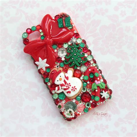 Frosty Christmas Decoden Iphone 44s Case Ready To Ship