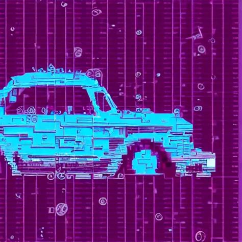 A Car Ascii By Dr Seuss Teslacoil 1300s 4k Stable Diffusion