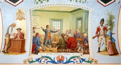 The Continental Congress Meets For The First Time September 5 1774