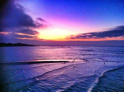 Sunset Rosebud Beach Mornington Peninsula Victoria Australia