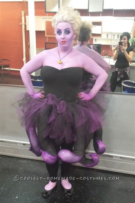 Awesome Homemade Ursula Costume