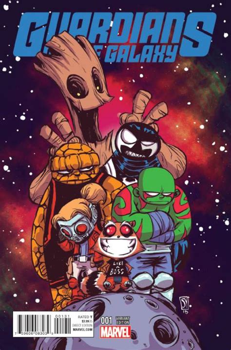 Guardians Of The Galaxy 1 Young Cover Fresh Comics