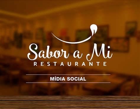 Mídia Social Sabor A Mi Restaurante On Behance