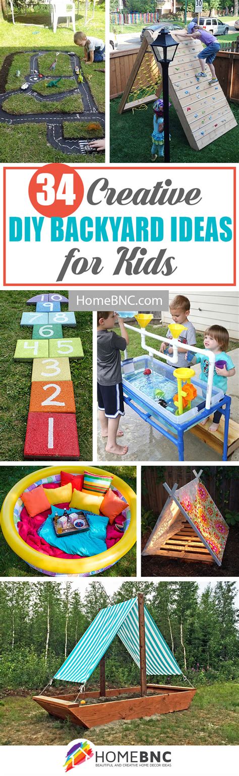 Kids are getting outside less and less these days leaving many backyards empty. 34 Best DIY Backyard Ideas and Designs for Kids in 2020