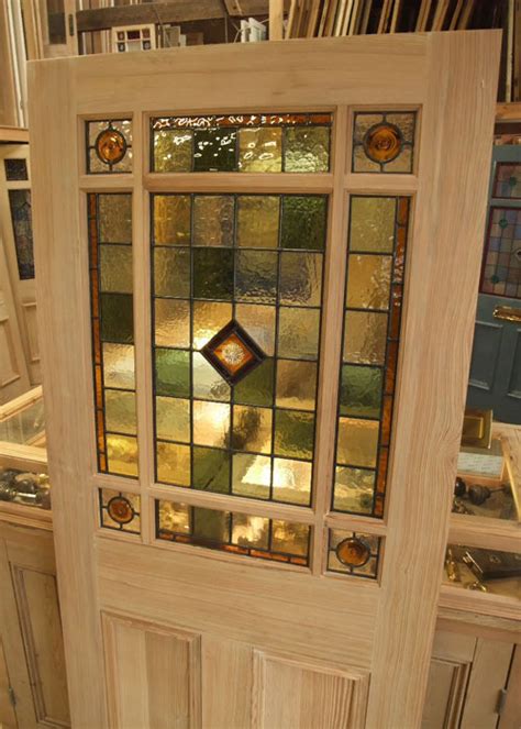 Interior glass doors can be customized to fit your space and personal design aesthetic. Stained Glass Interior Vestibule Door - Stained Glass ...