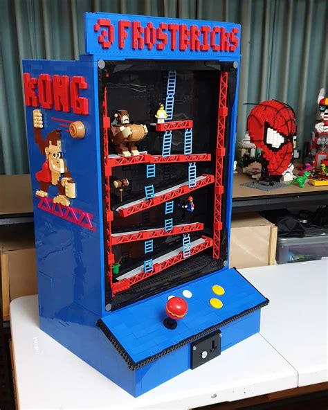 We Want To Play This Lego Donkey Kong Arcade Machine Donkey Kong