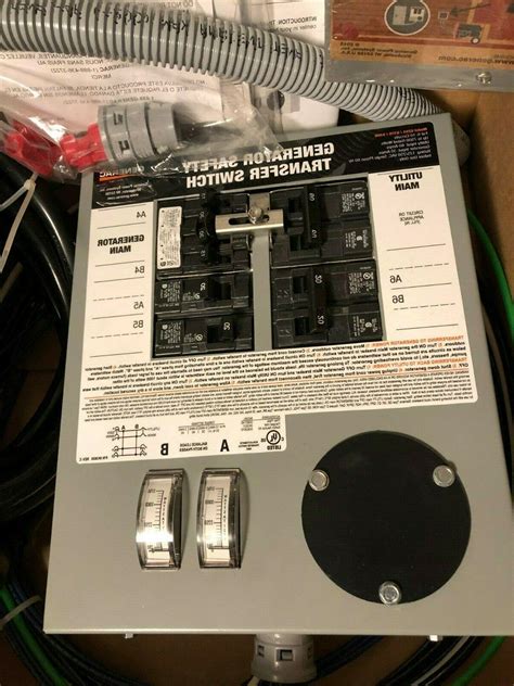 Generac 6294 Manual Transfer Switch For Portable Generators