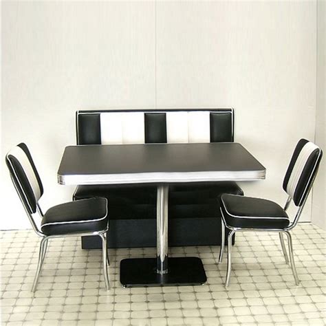 High Quality Bel Air Booth Seating And Table Retro 1950s Diner