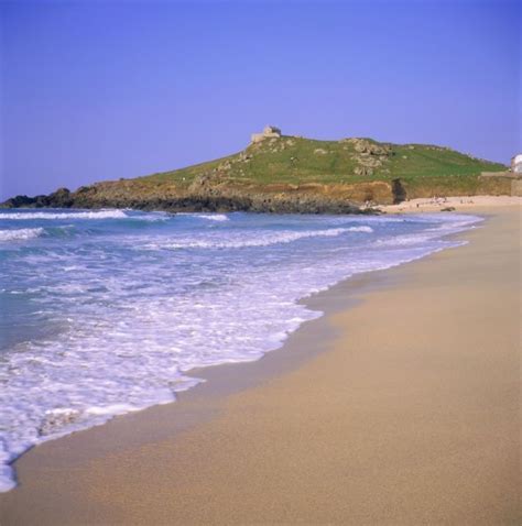 Print Of Porthmeor Beach St Ives Cornwall England Uk St Ives St