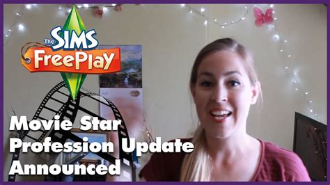 The Sims Freeplay Movie Star Profession Update Announced Youtube